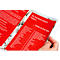 Pochettes à plastifier, autocollant, transparent, format A4, 100 p.