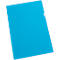 Pochettes coin - A4 - nervuré - 120 microns - bleu - 25 p. - notre marque Schäfer Shop Select
