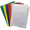 Pochettes coin, format A4, coloris assortis