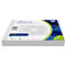 Pochettes non tissées pour CD/DVD, perforées, perforation universelle, blanc
