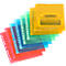 Pochettes perforées - A4 - 80 microns - jaune - 25 p. - notre marque Schäfer Shop Select