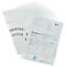 Pochettes perforées Premium DURABLE, format A4, ouverture sur le dessus, 100 p., lisse, transparent