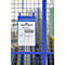 Pochettes pour documents avec languettes, l. 210 x H 297 mm (A5 portrait), 50 p., bleu