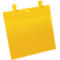 Pochettes pour documents avec languettes, l. 297 x H 210 mm (A4 paysage), 50 p., jaune