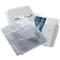 Pochettes pour documents, PP, avec ouverture semi-arrondie, 10 p.