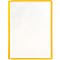 Pochettes pour système de présentation de format A4, 5 p., jaune