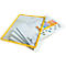 Pochettes pour système de présentation de format A4, 5 p., jaune