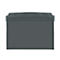 Pochettes transparentes Orgatex, avec rabat, A5 paysage, anthracite, 10 p.
