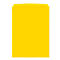 Pochettes transparentes Orgatex, avec rabat, format A4 portrait, jaune, 10 p.
