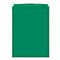 Pochettes transparentes Orgatex, avec rabat, format A4 portrait, vert, 10 p.