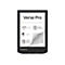 PocketBook Verse Pro E-Reader mit umgeblätterter Seite und Funktionsübersicht auf dem Display.