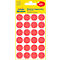 Points de marquage Avery 3595, amovible, 96 unités, Ø 18 mm, rouge