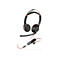 Poly Blackwire 5220 - Headset - On-Ear - kabelgebunden - 3,5 mm Stecker, USB-C - Schwarz