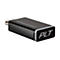 Schwarzer USB-Adapter mit „plantronics“ und „PLT“-Schriftzug.