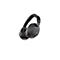 Schwarze Poly Bluetooth-Kopfhörer in Seitenansicht vor weißem Hintergrund.