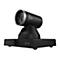 Schwarze Videokonferenzkamera mit silbernem Rand und Poly-Logo. Aufschrift "4K 12X OPTICAL ZOOM LENS".