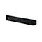 Schwarze Videokonferenz-Soundbar mit Kamera, mittig ein ovales Element mit Kamera und V72-Schriftzug, weißer Hintergrund.