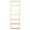 Pombal wandboekenkast, 6 OH, B 740 x D 340 x H 2240 mm, uitbreidbaar, wild eiken