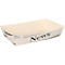 Pommesbox Papstar Newsprint, extragroß, L 170 x B 105 x H 38 mm, fettdicht, FSC®-Frischfaserkarton, grau-schwarz, 50 Stück