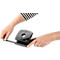 Pons NOVUS B 220 re+nieuw, tot 20 vel, voor A4/A5/A6/B5/B6/US/3x8/Folio, aanslagrail, massief metaal &amp; gerecycled kunststof