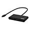 PORT Connect - Hub - 3 x USB-C + 1 x USB-C (Spannungsversorgung) - Desktop