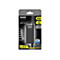 Bloc d'alimentation noir pour ordinateurs portables HP, emballÃ© dans un blister. Textes imprimÃ©s : 90W, 5 embouts, garantie de 10 ans.