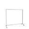 Portant mobile Event, l. 1780 x P 530 x H 1710 mm, alu argent