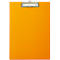 Portapapeles MAUL con cubierta de lámina, DIN A4, con argolla de suspensión, 319 x 229 x 13 mm, naranja