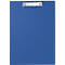 Portapapeles MAUL con cubierta de lámina, DIN A4, con presilla para colgar, 319 x 229 x 13 mm, azul