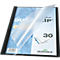 Porte-bloc DURACLIP DURABLE, format A4, plastique, avec clip, noir