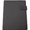 Porte-bloc Lightpak®, A4, liens multifonctions, 1 pochette, passant pour stylo, support pour portable/tablette, 1 bloc, fermeture magnétique, RPET, anthracite