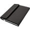 Porte-bloc Lightpak®, A4, pour gauchers/droitiers, 13 compartiments, 2 pochettes, 3 passants pour crayons, 1 bloc, fermeture velcro, RPET, anthracite