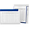 Porte-bloc magnétique Attraction Biella, bleu marine