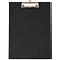 Porte-bloc MAUL, format A4, plastique, avec pochette transparente, noir