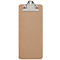 Porte-bloc Maul MAULbill, format A5, largeur de pince de 15 mm, bois naturel, adapté pour être accroché
