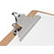 Porte-bloc MAULclassic Maul, format A4, largeur de pince 15 ou 25 mm, bois à fibres dures, adapté pour être accroché