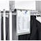 Porte-bloc MAULmedic Maul format A4, largeur de pince de 8 mm, aluminium, adapté pour être accroché, haut