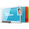 Porte-carte Pushbox Trio Durable, plastique, fonction coulissante pratique, 10 p.