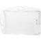 Porte-cartes Durable HARTBOX, pour 2 cartes au format vertical/transversal, découpe au pouce, pattes de fixation, L 101 x H 71 mm, polystyrène, transparent, 10 pièces