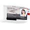 Porte-cartes Pushbox Duo Durable, plastique, jusqu'à 2 cartes par fente, 10 p.