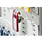 Porte-clés Key Clip, rouge, 6 p.