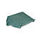 Porte-documents Circular-Line Bakker Elkhuizen Q-doc 515, 60% de matériaux recyclés, L 515 x P 290 x H 120 mm, vert