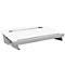 Porte-documents et support d'écriture en métal Hana™ Fellowes, avec tiroir d'accessoires, réglable en hauteur et en angle, blanc