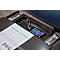 Porte-documents et support d'écriture en métal Hana™ Fellowes, avec tiroir d'accessoires, réglable en hauteur et en angle, noir
