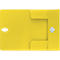 Porte-documents Leitz® Recycle, A4, jusqu'à 150 feuilles, 3 rabats, opaque, 100 % recyclable, Ange Bleu, plastique, jaune
