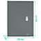 Porte-documents Leitz® Recycle, A4, jusqu'à 150 feuilles, 3 rabats, opaque, 100 % recyclable, Ange Bleu, plastique, jaune