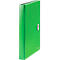 Porte-documents Leitz® Recycle, A4, jusqu'à 250 feuilles, 5 compartiments &amp; pochette de rangement, opaque, 100 % recyclable, Ange Bleu, plastique, vert