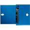Porte-documents Recycle Leitz®, A4, jusqu'à 250 feuilles, 5 compartiments &amp; pochette de rangement, opaque, 100 % recyclable, Ange Bleu, plastique, bleu