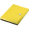 Porte-documents Recycle Leitz®, A4, jusqu'à 250 feuilles, 5 compartiments &amp; pochette de rangement, opaque, 100 % recyclable, Ange Bleu, plastique, jaune