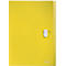 Porte-documents Recycle Leitz®, A4, jusqu'à 250 feuilles, 5 compartiments &amp; pochette de rangement, opaque, 100 % recyclable, Ange Bleu, plastique, jaune